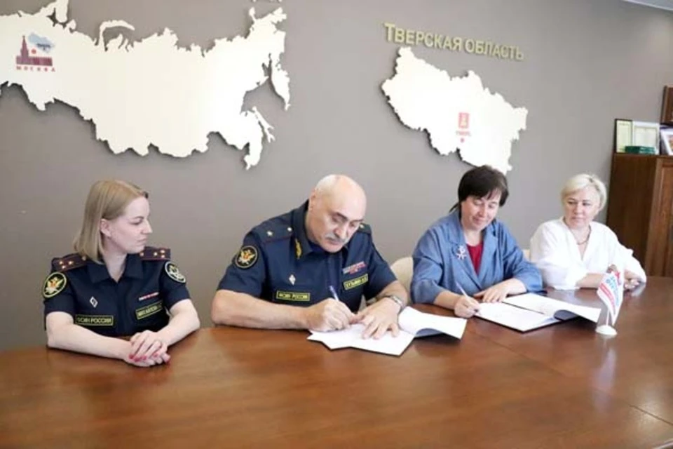 Подписание соглашения – начало большой совместной работы. Фото: УФСИН Тверской области.