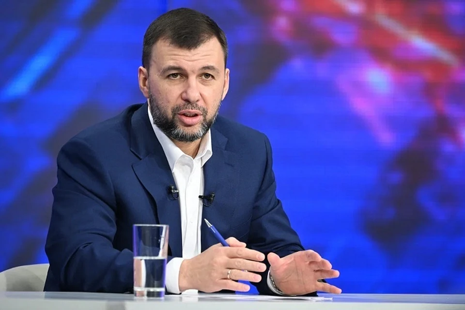 Глава ДНР Денис Пушилин поздравил строителей с профессиональным праздником. Фото: АГ ДНР