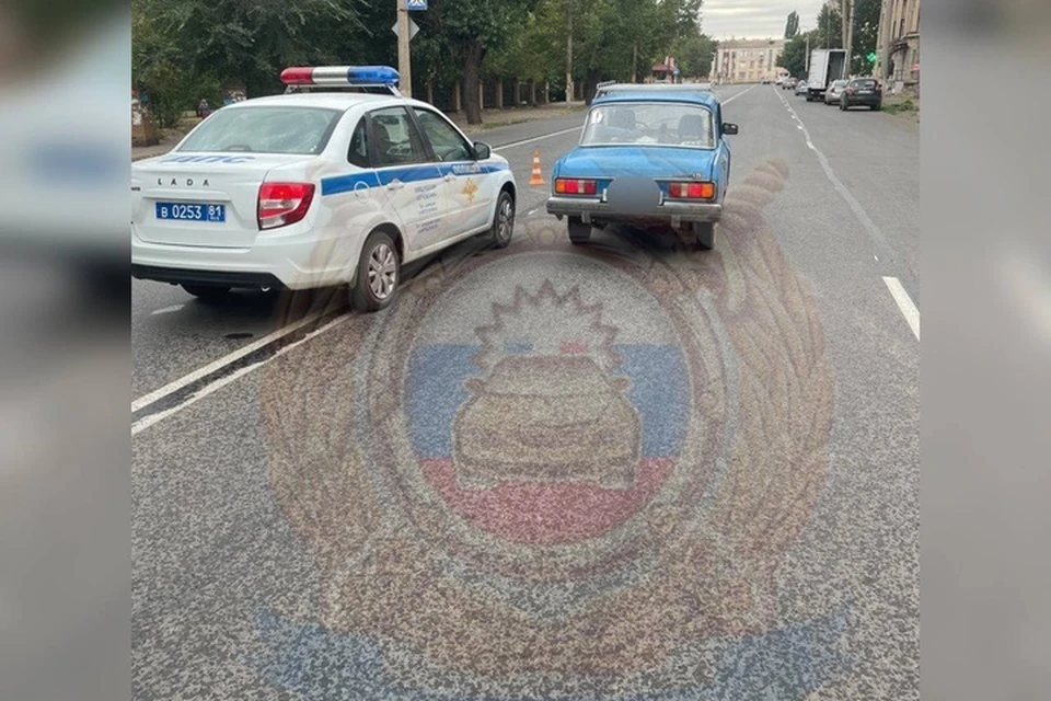 Во время ДТП пешеход находилась на зебре. Фото: УГИБДД МВД по Луганской Народной Республике