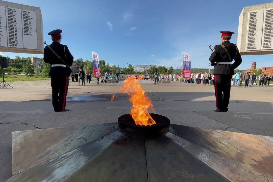 В Иркутской области проходит патриотическая акция «От Победы к Победе».