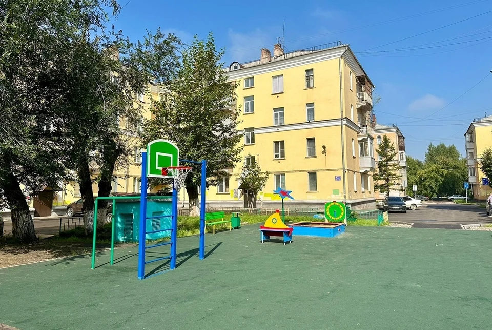 Двор на Мичурина-Кутузова. Фото пресс-службы администрации Красноярска
