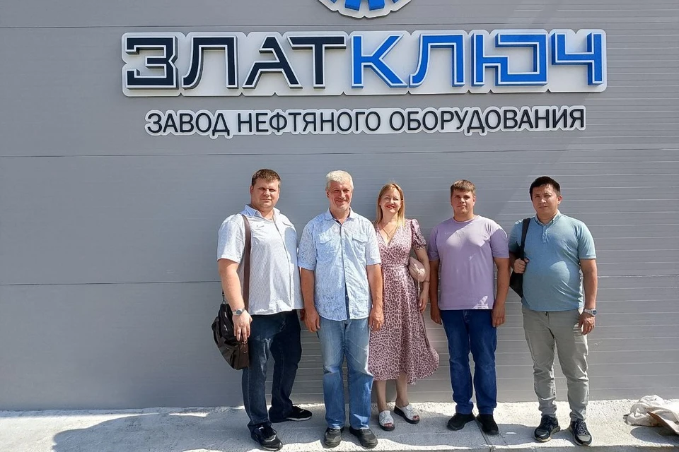 Директор НПО «МАТИКС» Михаил Лепешкин посетил с деловым визитом предприятия Златоуста. Фото: Андрей Воробьев.