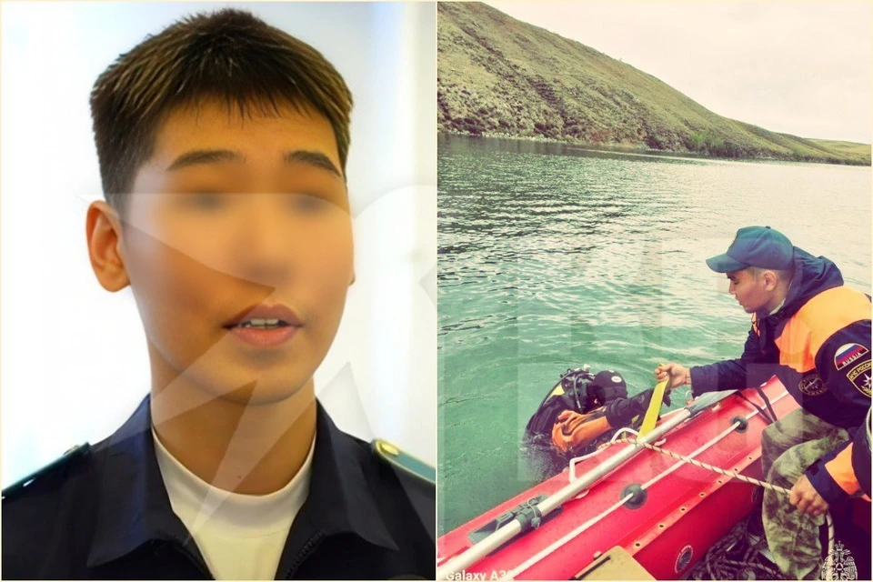 Родные пропавшего на озере кадета из Тувы ищут его уже четвертые сутки. Фото: пресс-служба главы РТ; ГУ МЧС России по Республике Тыва.