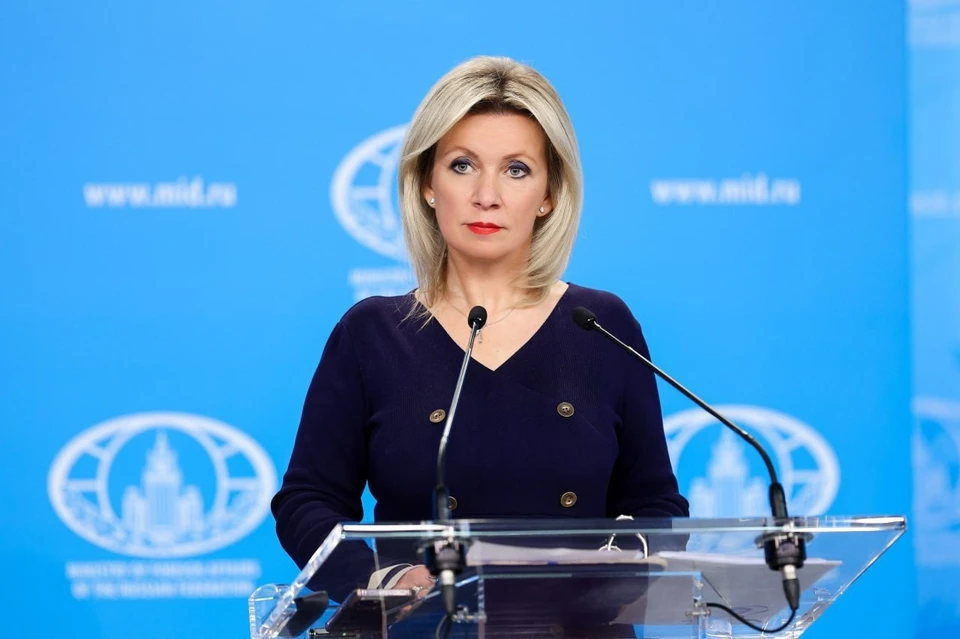 Официальный представитель МИД РФ Мария Захарова