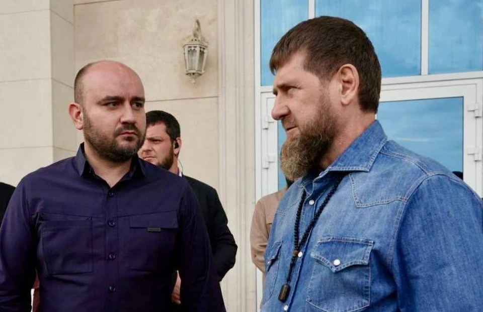Рамзан Кадыров поблагодарил Вячеслава Федорищева за визит. Фото: https://t.me/Fedorischev63