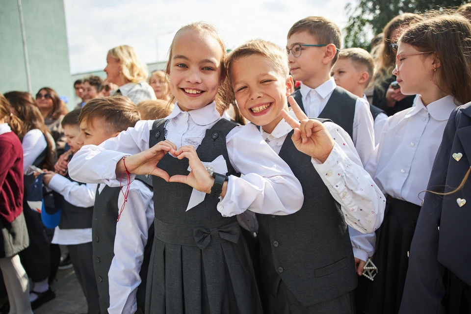 32% родителей сообщили, что их дети полностью собраны к школе