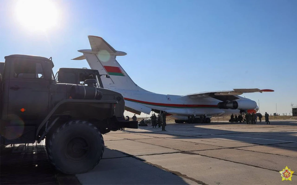 Минобороны сказало, что белорусские военнослужащие прибыли в Россию на учения. Фото: телеграм-канал Минобороны Беларуси