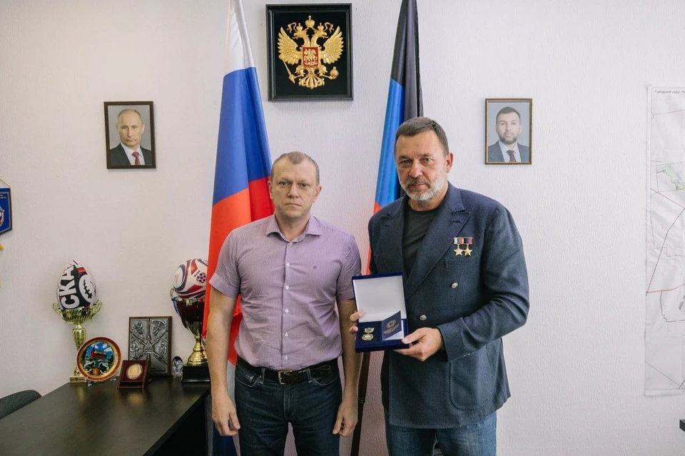 Почетное звание стало абсолютно заслуженным признанием заслуг Саблина перед городом. Фото: ТГ/Кольцов
