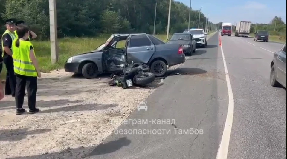 Мужчина погиб на месте
