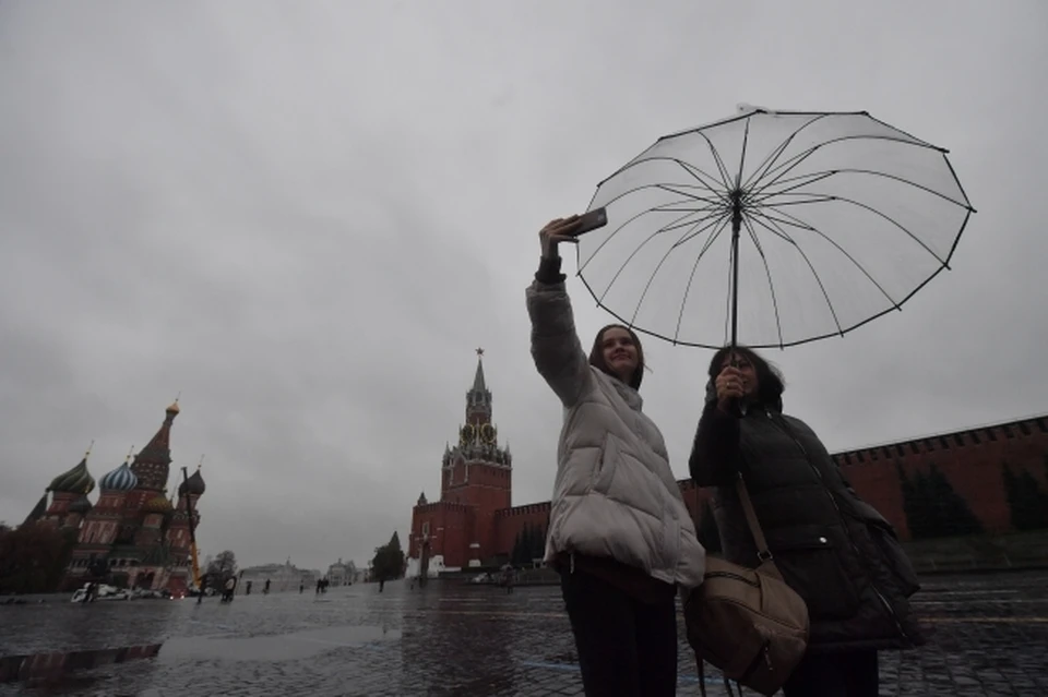 В Москву идут дожди и холода
