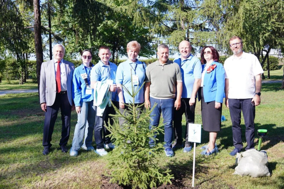 В Иркутске у мемориала «Вечный огонь» появилась Аллея семейного бизнеса.