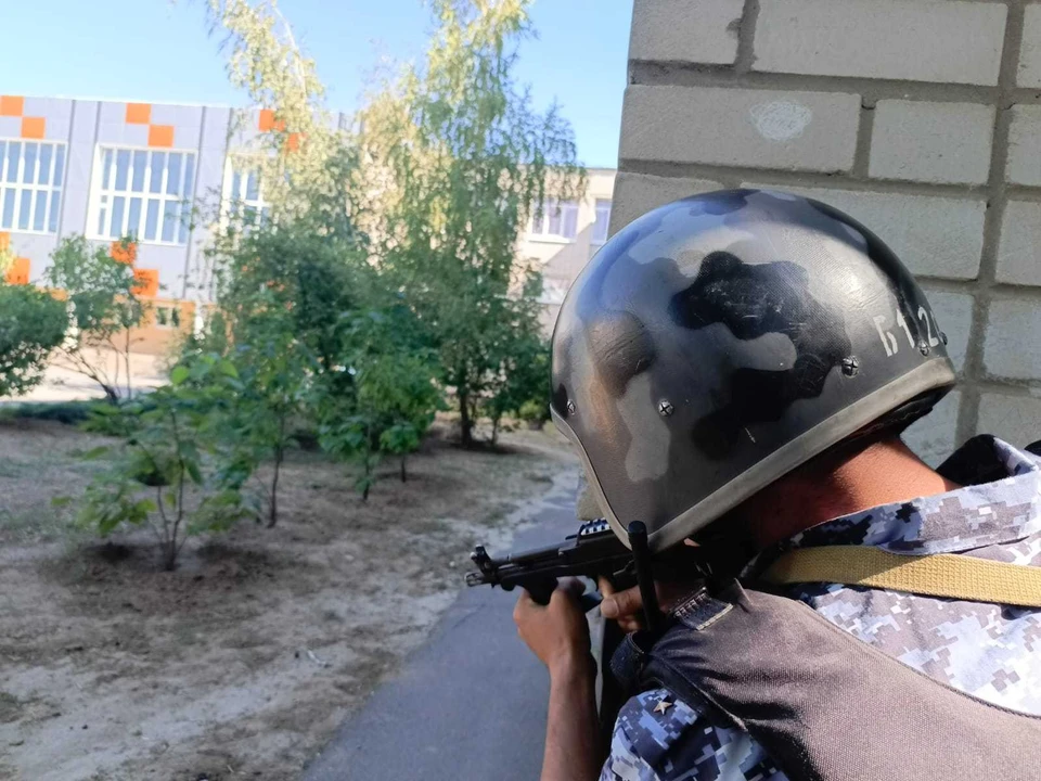 Росгвардейцы отработали алгоритмы взаимодействия в случае ЧП. Фото: Росгвардия.