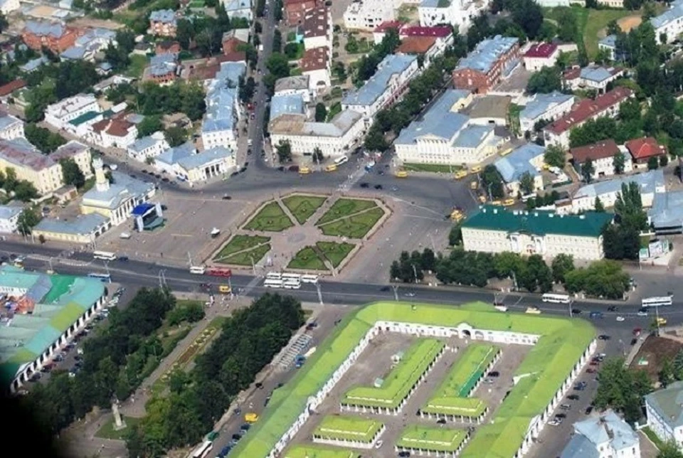 В центре Костромы ограничат проезд транспорта. ФОТО: администрация Костромы