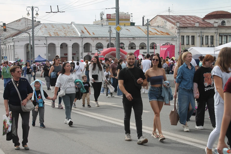 Отпраздновать день рождения города приходили семьями
