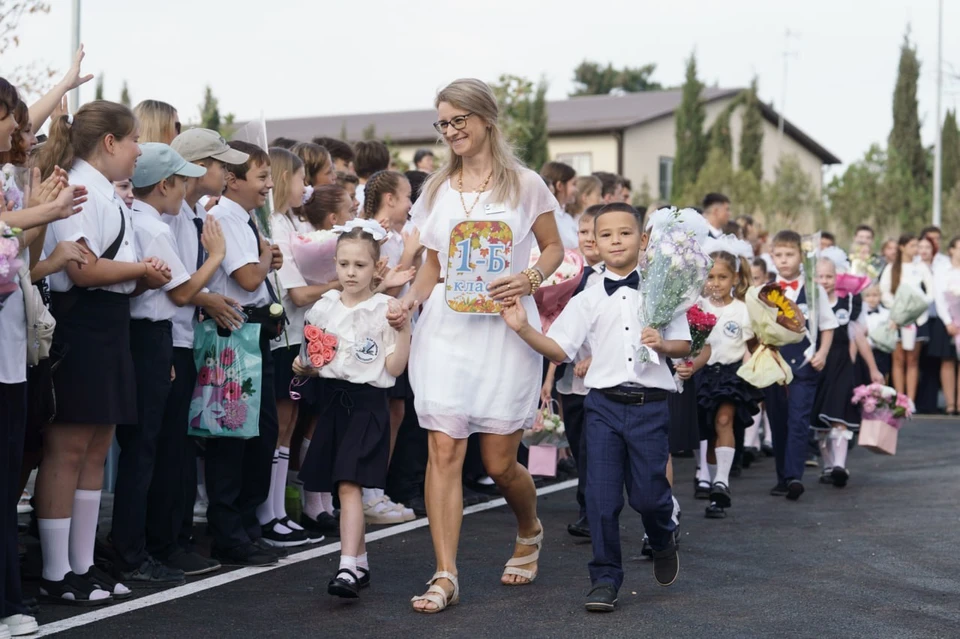 Школа № 9 открыла свои двери после ремонта. Фото: пресс-служба губернатора Севастополя