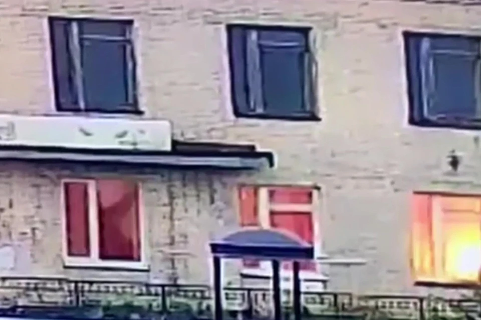Граната влетела в окно и взорвалась. Фото: УМВД по Курганской области