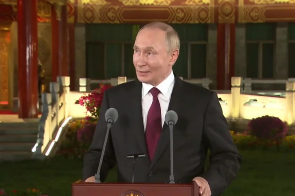 Путин: Конституция Украины не предлагает способы продления полномочий президента Фото: Кадр из видео