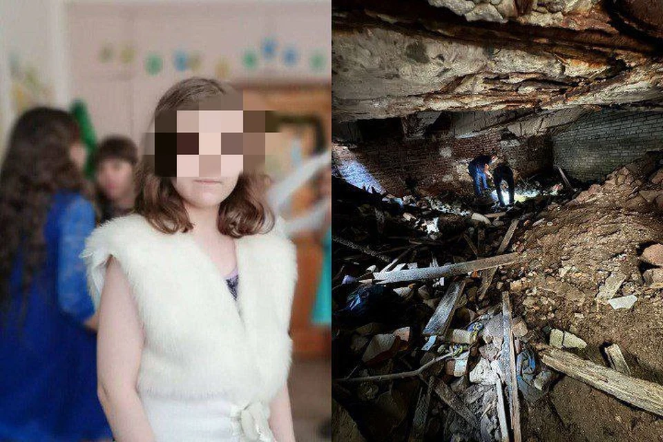 Девочку нашли в глубоком подвале, куда она упала. Фото: Русская община/прокуратура.