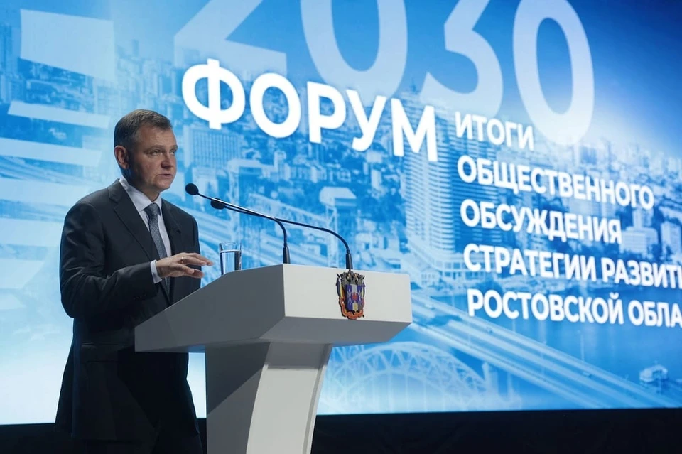 Обновленная стратегия определит вектор развития Ростовской области до 2030 года. Фото: Пресс-служба губернатора Ростовской области