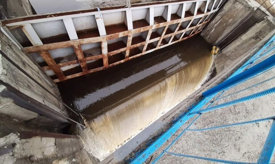 Понижение уровня воды позволит снизить угрозу затопления жилых территорий. ФОТО: тг-канал администрации Ульяновска