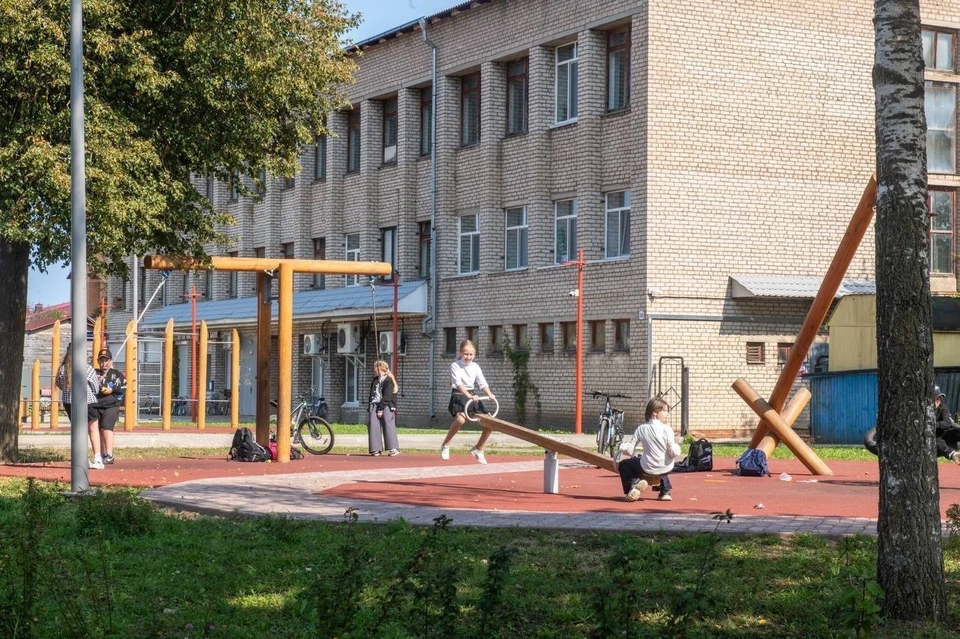 В Велиже проведено масштабное благоустройство. Фото:пресс-служба правительства Смоленской области.