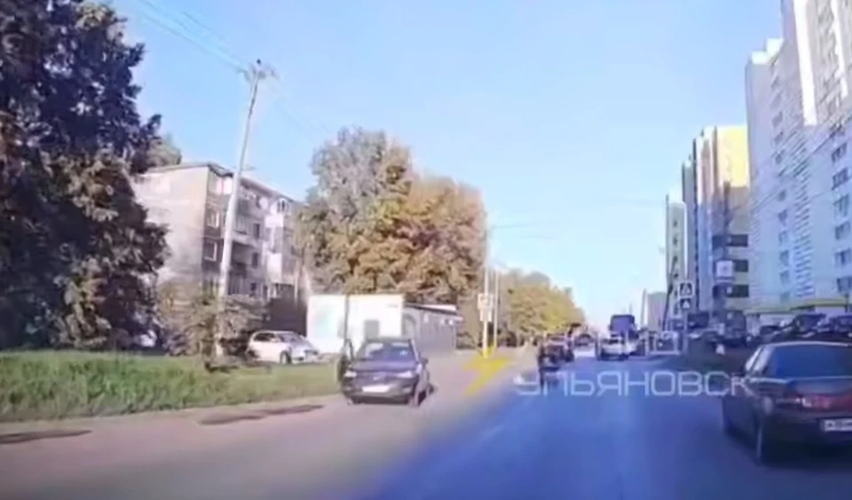 В Ульяновске водитель Дастун на пешеходном переходе сбил ребёнка. Фото Инсайд Ульяновск