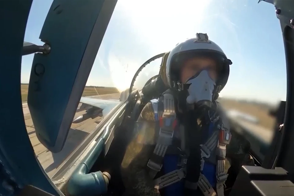 Боевая работа Су-35