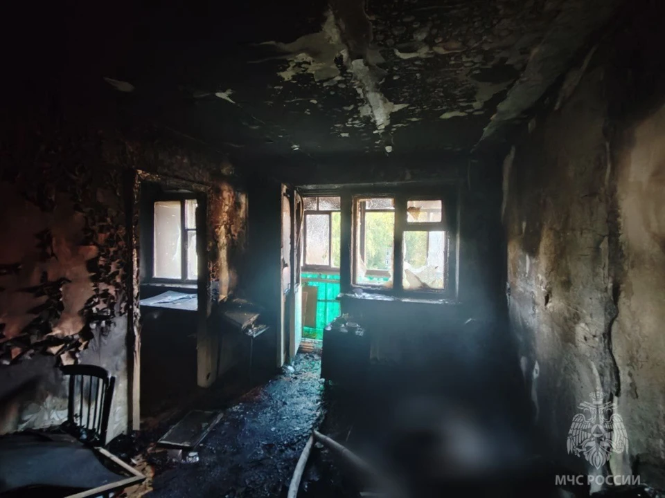 Мужчина погиб на пожаре в многоэтажке в Сормовском районе.