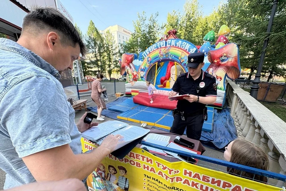 В республике насчитывается 67 единиц развлекательного оборудования. Фото: Служба стройжилтехнадзора