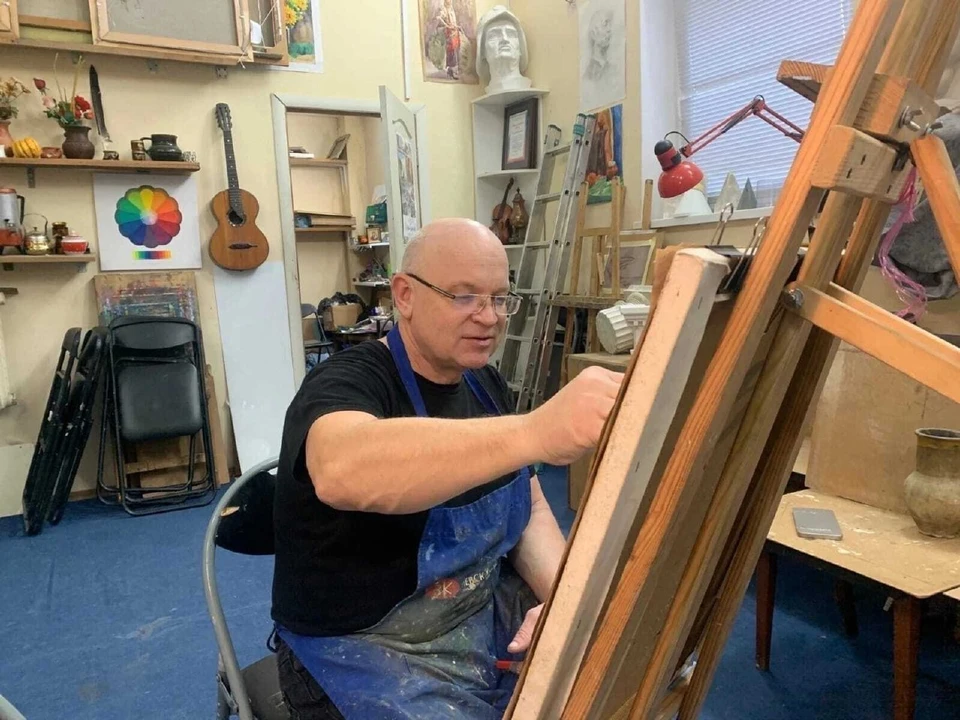 Сергей Берлов творит. Фото: t.me/scki92