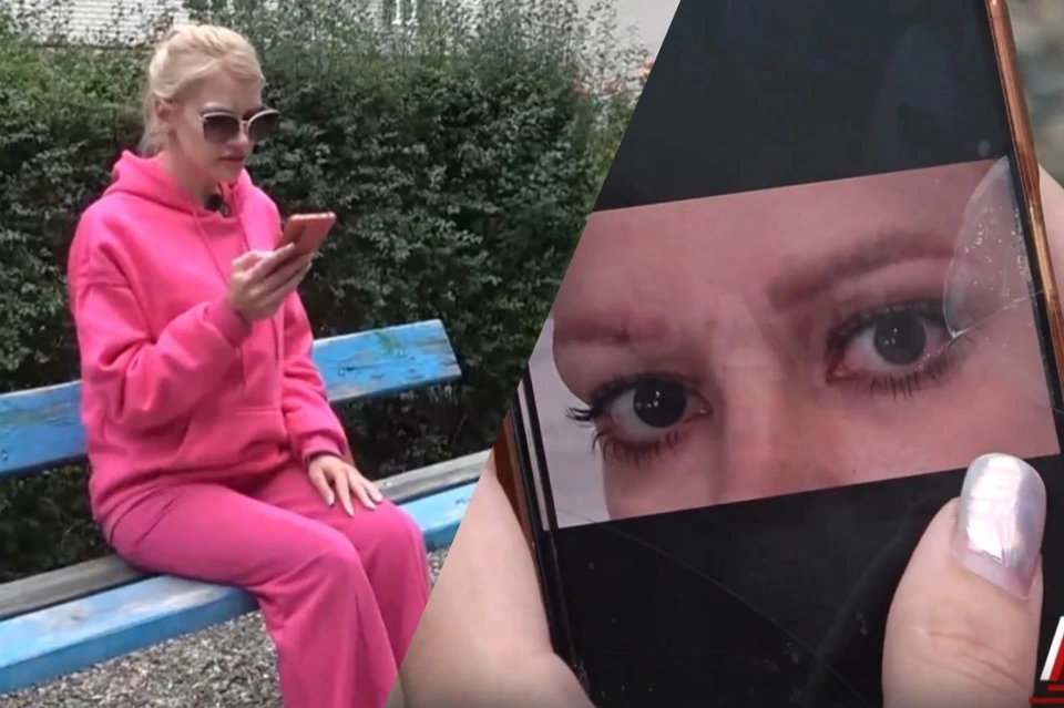 Под акцию «косметологическая процедура плюс угрозы расправой» случайно попала девушка из Ставрополя. Фото: стоп-кадр программы «112»