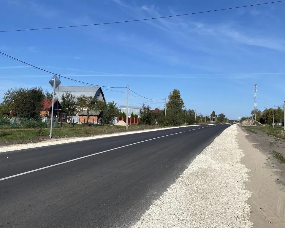 Асфальт на улице восстановлен