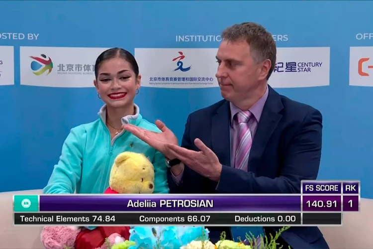 Фигуристка Аделия Петросян выиграла отбор на Олимпиаду-2026. Ученица Тутберидзе едет на Игры, обставив двух чемпионок Европы