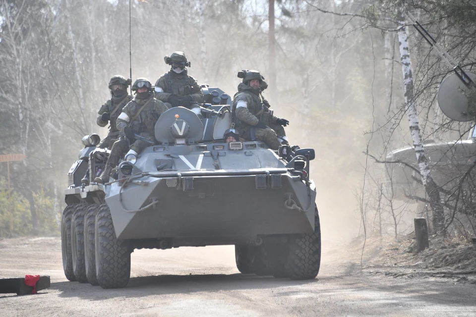 Минобороны РФ показало карту освобожденных территорий