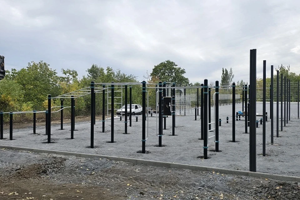 В Углегорске скоро откроется новый физкультурно-оздоровительный комплекс. Фото: ТГ/Ширшов