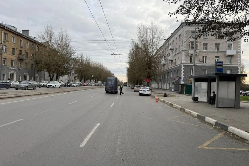 Подросток выпал из автобуса в Новосибирске. Фото: ГАИ Новосибирской области