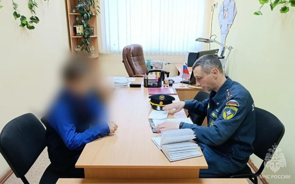 Школьник из Зуевки устроил ложный вызов пожарных. Фото: ГУ МЧС России по Кировской области.