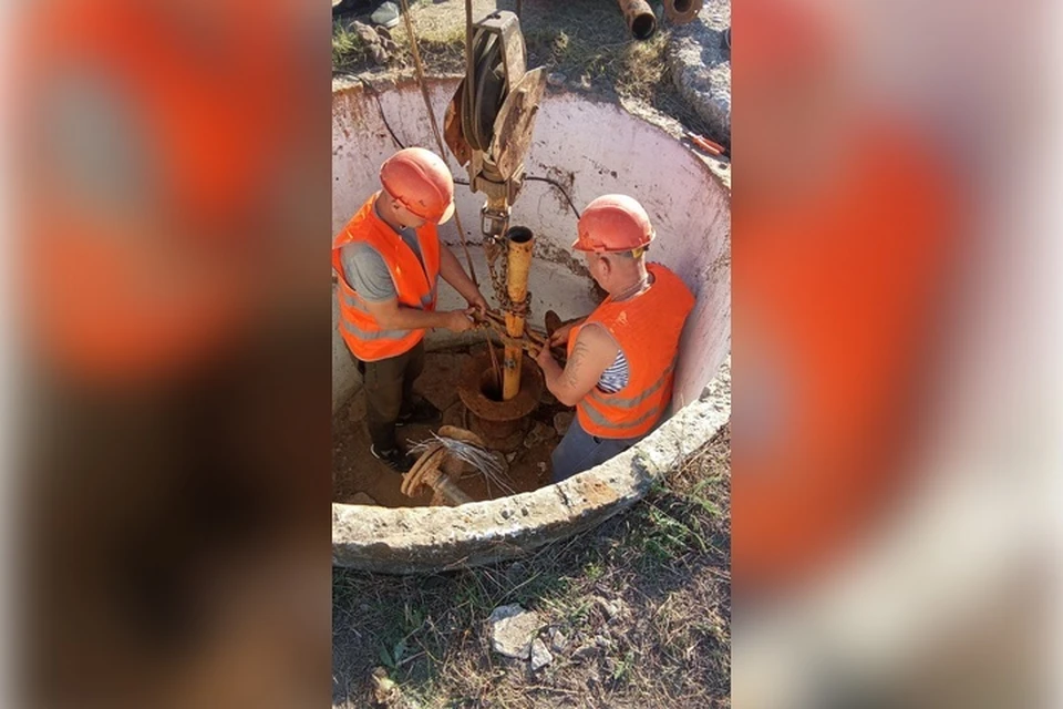 В Нижних Серогозах проложили более пяти километров водопровода. Фото: ГУП ХО "Облводоканал"