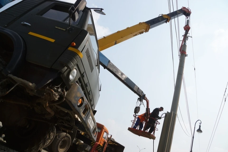 Три округа региона остались без света из-за аварии