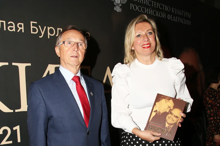 Мария Захарова пришла на премьеру фильма «Никита», снятого к 80-летию Михалкова