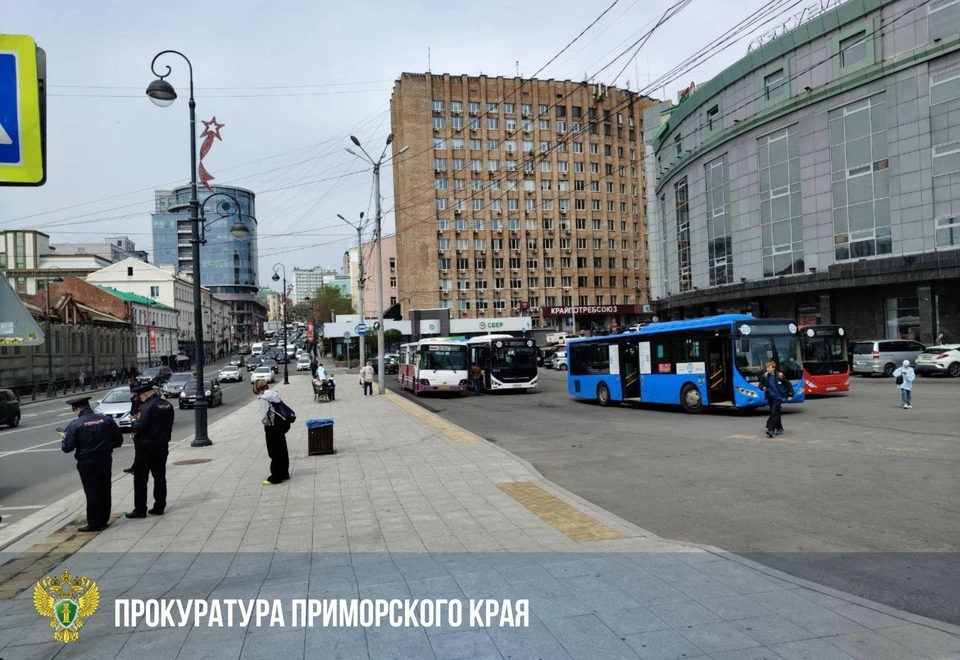 Защитные павильоны на площади Семеновской установят во Владивостоке Фото: прокуратура Приморья