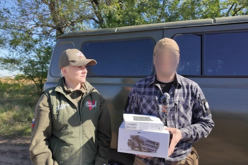 Бойцы на Запорожском направлении получили дрон от матери погибшего товарища. Фото: Народный фронт Крыма