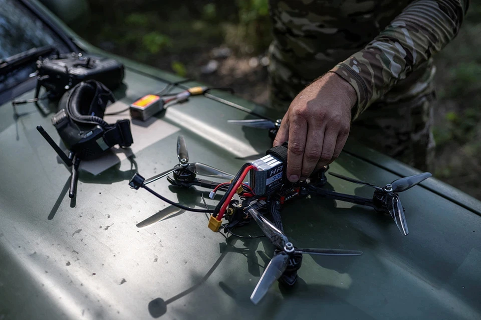 Российские бойцы применили на передовой дронобойки против FPV-дронов