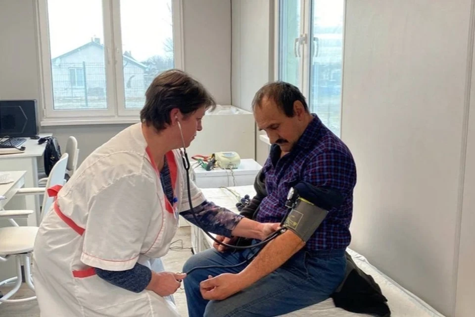 Правительство России выделило средства на постройку амбулатории в регионе. Фото: тг-канал Игоря Кастюкевича