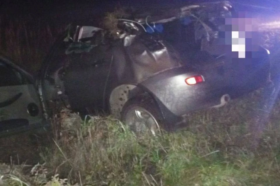 Водитель автомобиля умер на месте. Фото: Госавтоинспекция Удмуртии