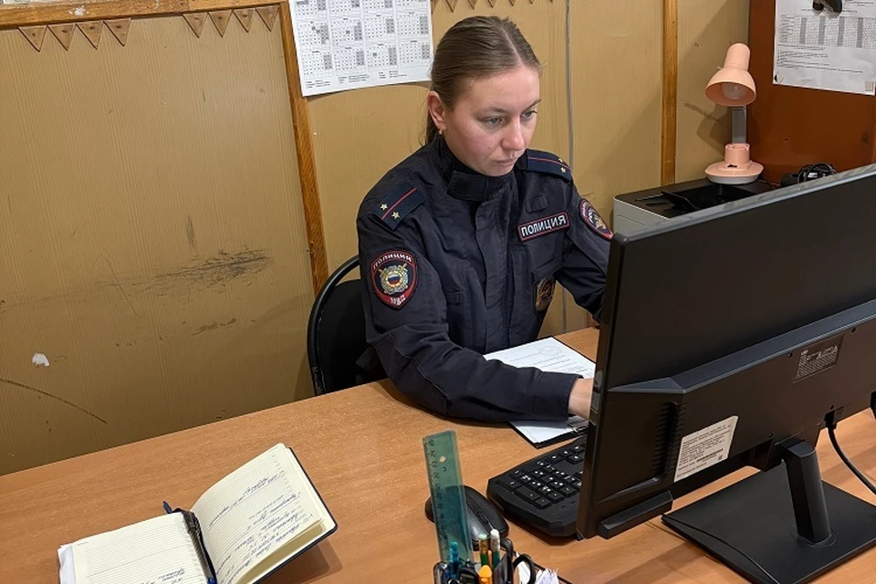 Рабочий день участкового начинается в 8 утра. Фото: предоставлено Еленой Колбасовой