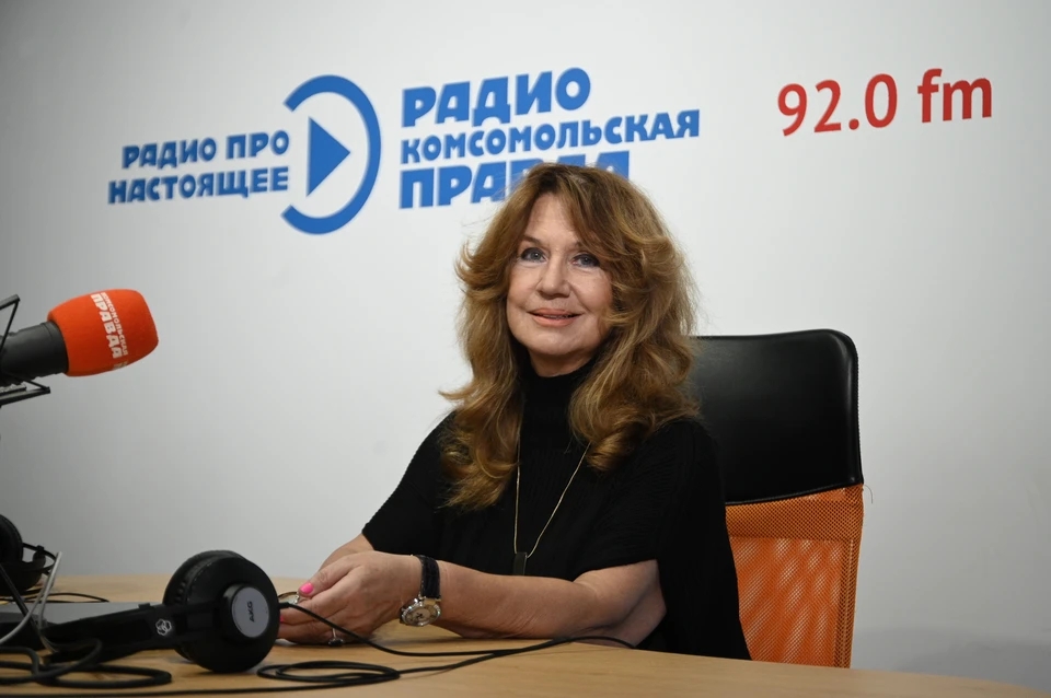 Актриса Нина Пушкова побывала в гостях у радио "Комсомольская правда" (92.0 FM).