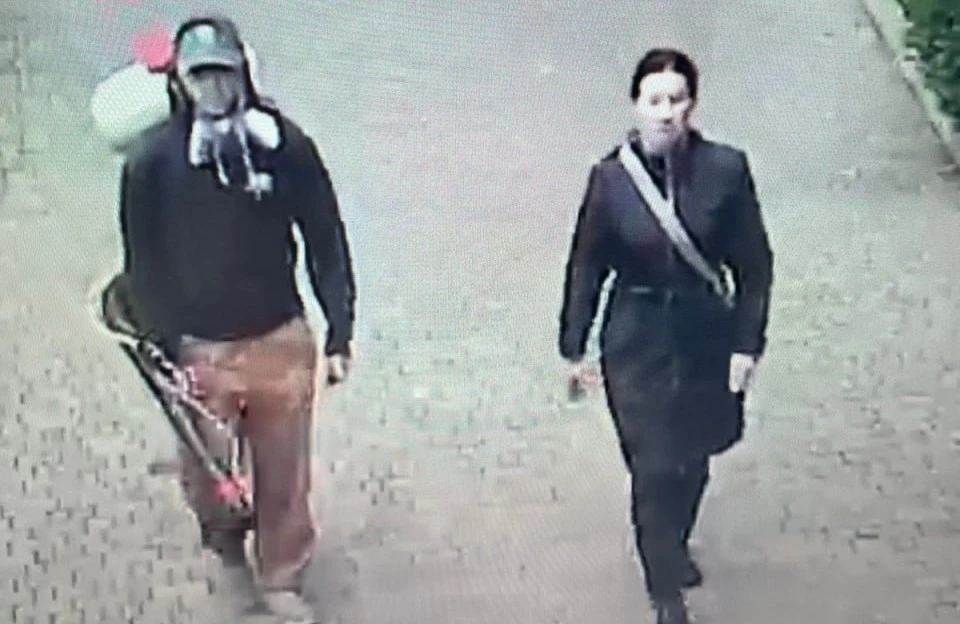 Полиция ведет расследование и занимается поиском вандалов. Фото: кадр из видео с камер видеонаблюдения