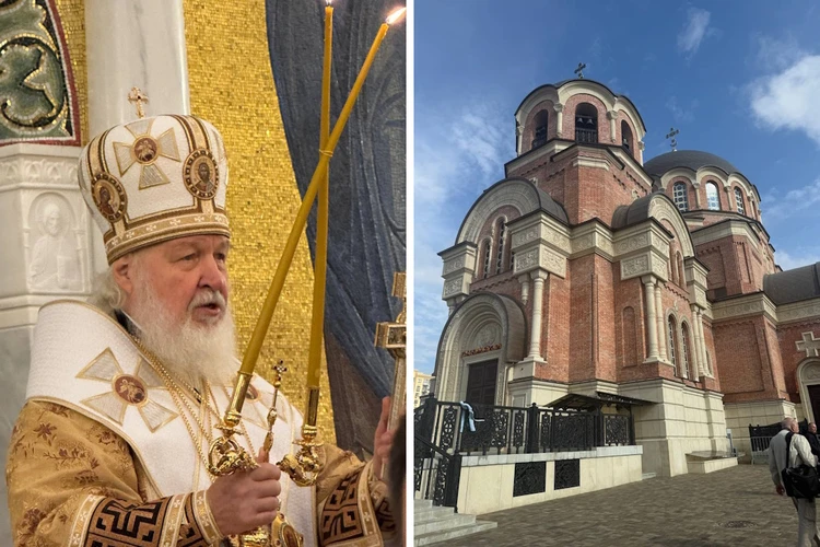 Высота — 45 метров и самый большой мозаичный купол: Патриарх Кирилл освятил главный воинский храм Южного округа в Ростове