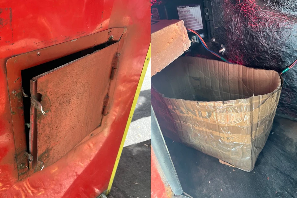 Силомер снаружи и изнутри. Фото: ГУ МВД по Челябинской области